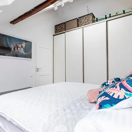 Daire Beautiful And Romantic Penthouse With Two Terraces Bratislava