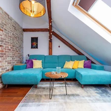 Appartamento Beautiful And Romantic Penthouse With Two Terraces Bratislava